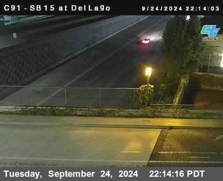 SB 15 at Del Lago bridge