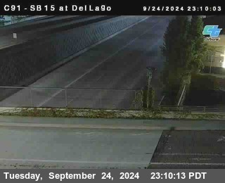 SB 15 at Del Lago bridge