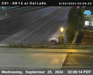 SB 15 at Del Lago bridge