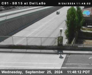 SB 15 at Del Lago bridge