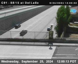 SB 15 at Del Lago bridge