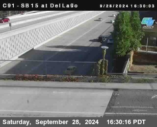 SB 15 at Del Lago bridge