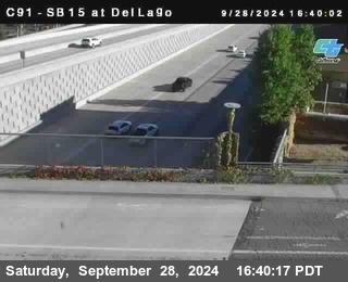 SB 15 at Del Lago bridge