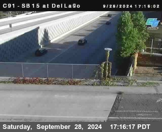 SB 15 at Del Lago bridge