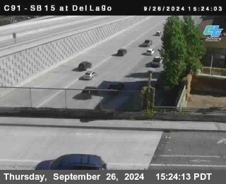 SB 15 at Del Lago bridge