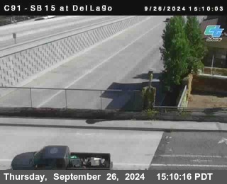 SB 15 at Del Lago bridge