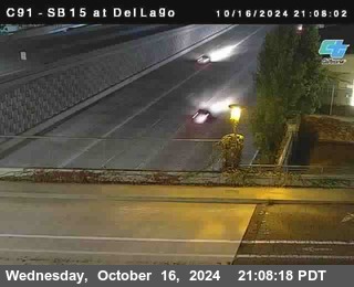 SB 15 at Del Lago bridge