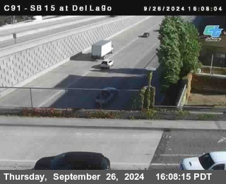 SB 15 at Del Lago bridge