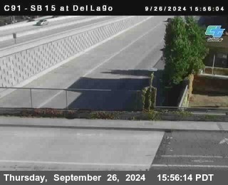 SB 15 at Del Lago bridge