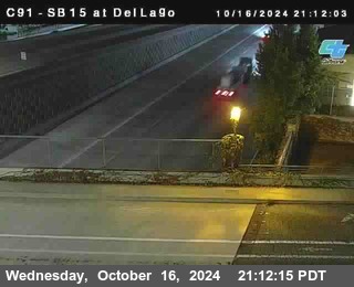 SB 15 at Del Lago bridge