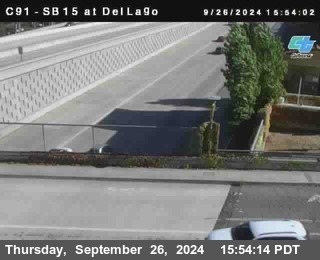 SB 15 at Del Lago bridge