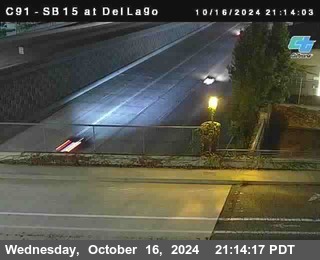 SB 15 at Del Lago bridge