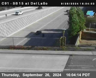 SB 15 at Del Lago bridge