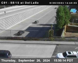 SB 15 at Del Lago bridge