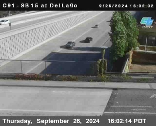 SB 15 at Del Lago bridge