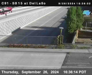 SB 15 at Del Lago bridge