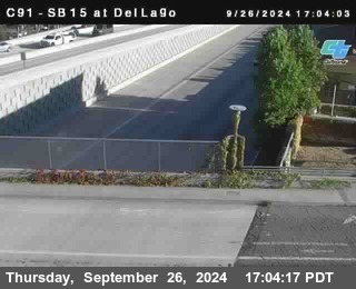 SB 15 at Del Lago bridge