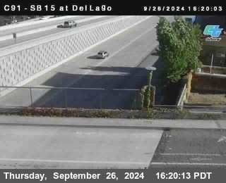 SB 15 at Del Lago bridge