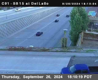 SB 15 at Del Lago bridge