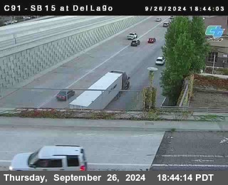 SB 15 at Del Lago bridge