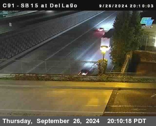 SB 15 at Del Lago bridge