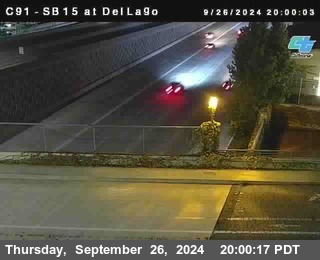 SB 15 at Del Lago bridge