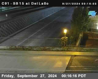 SB 15 at Del Lago bridge