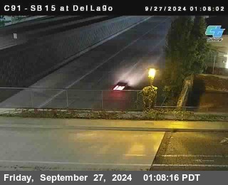 SB 15 at Del Lago bridge