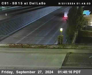 SB 15 at Del Lago bridge