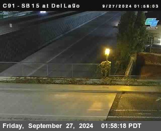 SB 15 at Del Lago bridge