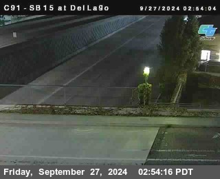 SB 15 at Del Lago bridge