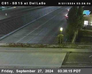 SB 15 at Del Lago bridge