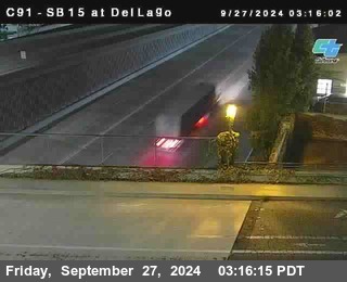 SB 15 at Del Lago bridge