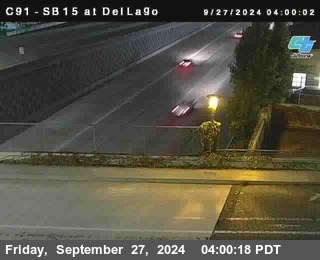 SB 15 at Del Lago bridge