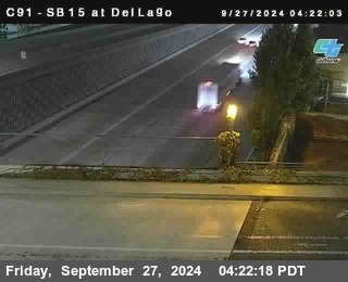 SB 15 at Del Lago bridge