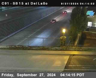 SB 15 at Del Lago bridge