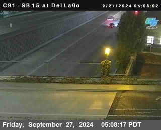 SB 15 at Del Lago bridge