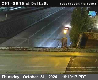 SB 15 at Del Lago bridge