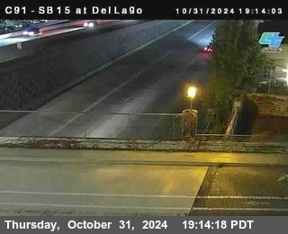 SB 15 at Del Lago bridge