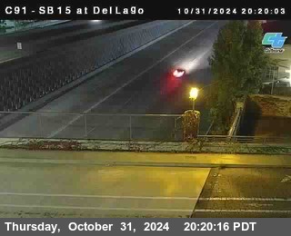 SB 15 at Del Lago bridge