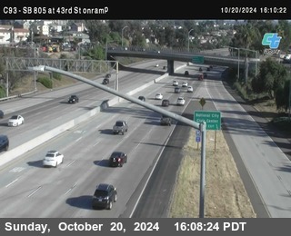 (C093) SB 805 : Division Street (on ramp)