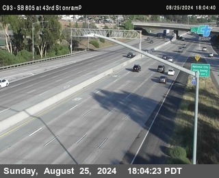 (C093) SB 805 : Division Street (on ramp)