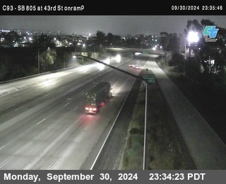 (C093) SB 805 : Division Street (on ramp)