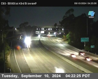 (C093) SB 805 : Division Street (on ramp)