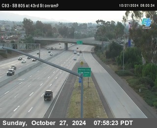 (C093) SB 805 : Division Street (on ramp)