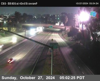 (C093) SB 805 : Division Street (on ramp)