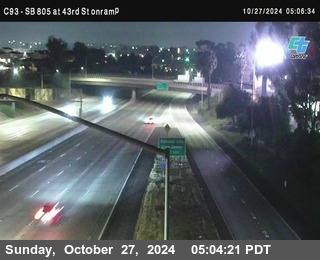 (C093) SB 805 : Division Street (on ramp)