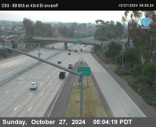 (C093) SB 805 : Division Street (on ramp)