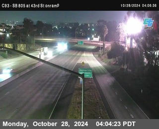 (C093) SB 805 : Division Street (on ramp)