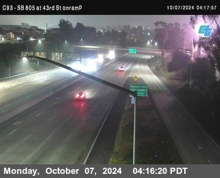 (C093) SB 805 : Division Street (on ramp)